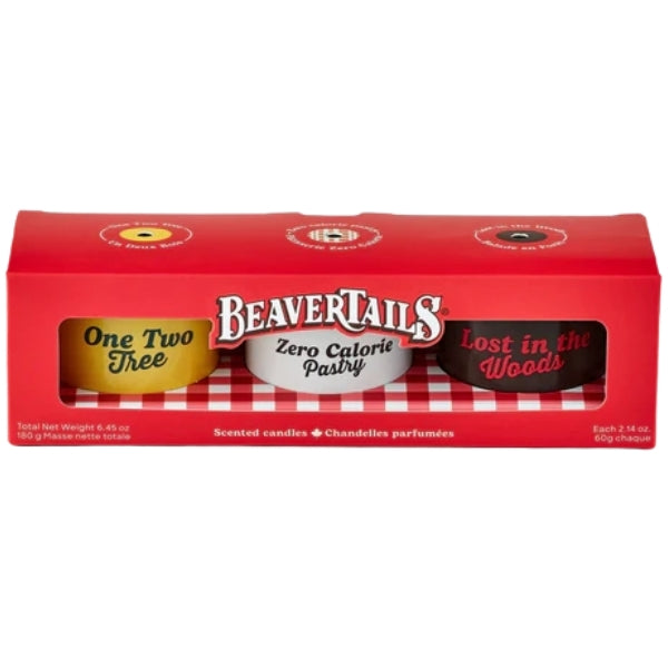 Beavertails 3 Pack Candle Set
