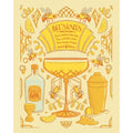 Bee's Knees Cocktail Recipe Print (8" x 10")