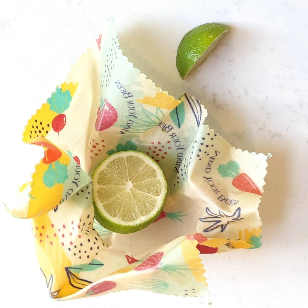 Beeswax Food Wrap Set of 3 - (H) Market Fresh