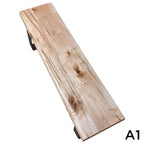 Live Edge Ambrosia Maple Bench (A1) - 47" L x 12" W x 18" H (Final Sale)