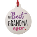 Ornement En Céramique Meilleure grand-mère de tous les temps