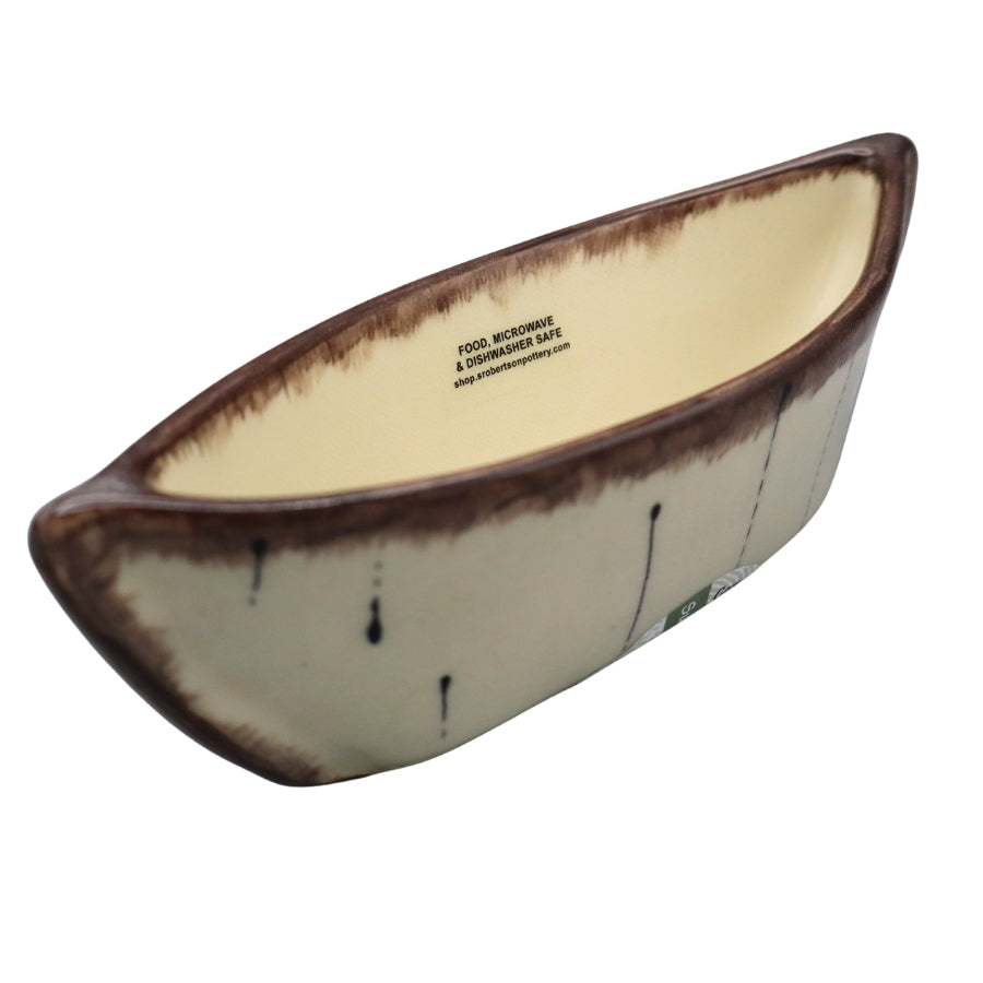 Birch Bark Canoe Dish