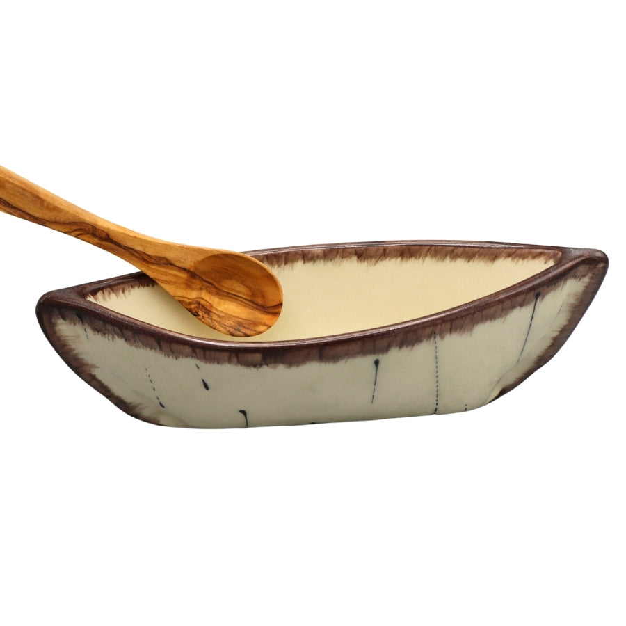 Birch Bark Canoe Dish