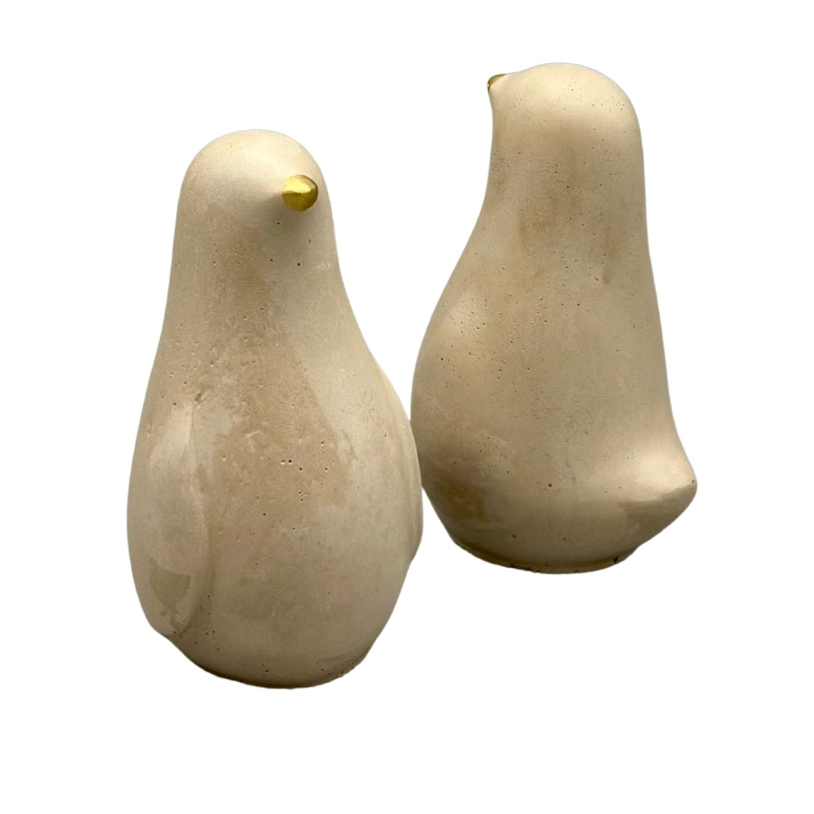 Bird Concrete Figurine