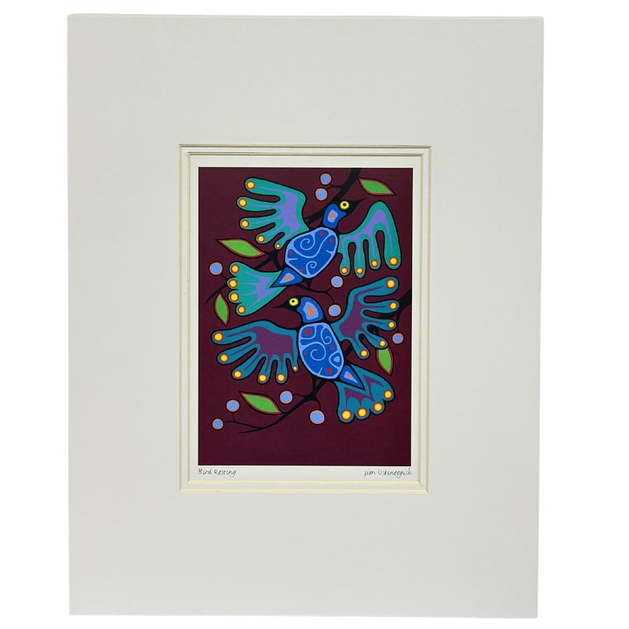 Bird Resting Print (6" x 9"/11"x14")