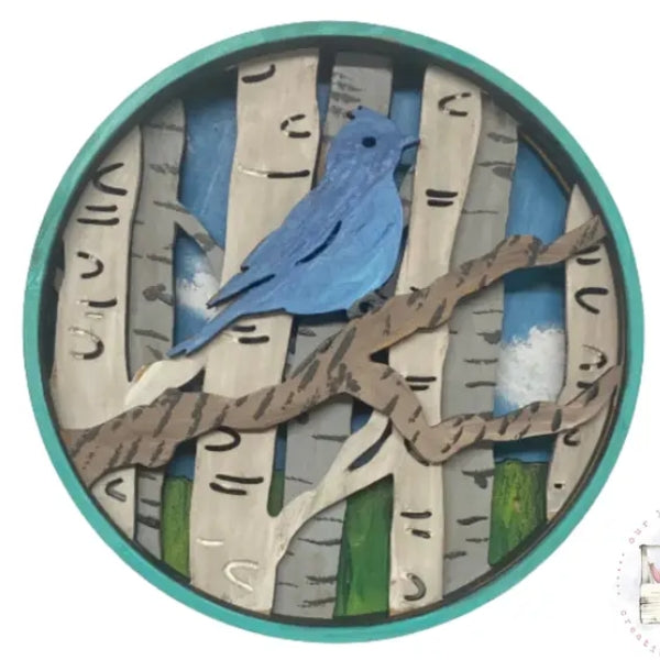 Paint By Layer Shadow Box DIY Kit - Bird