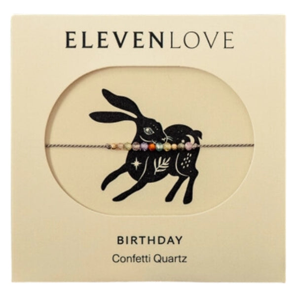 Wish Bracelet - Birthday Confetti Quartz