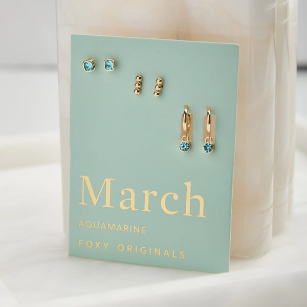 Birthstone Earring Sets