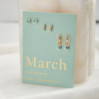 Birthstone Earring Sets