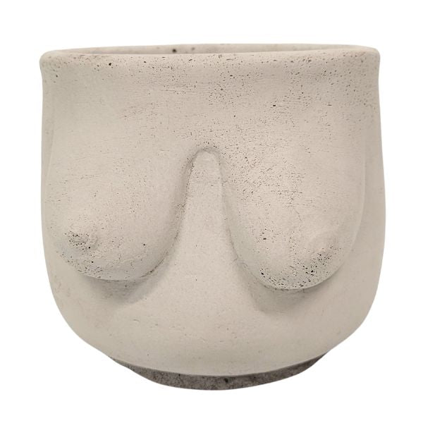 Boob Concrete Planter