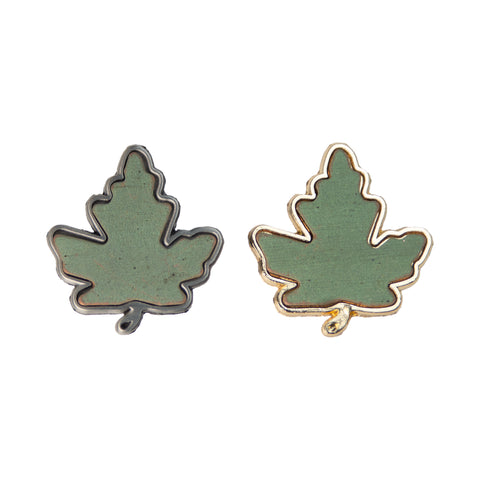Maple Leaf Brooch