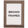 Handmade Frames (Brown)