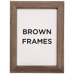 Handmade Frames (Brown)