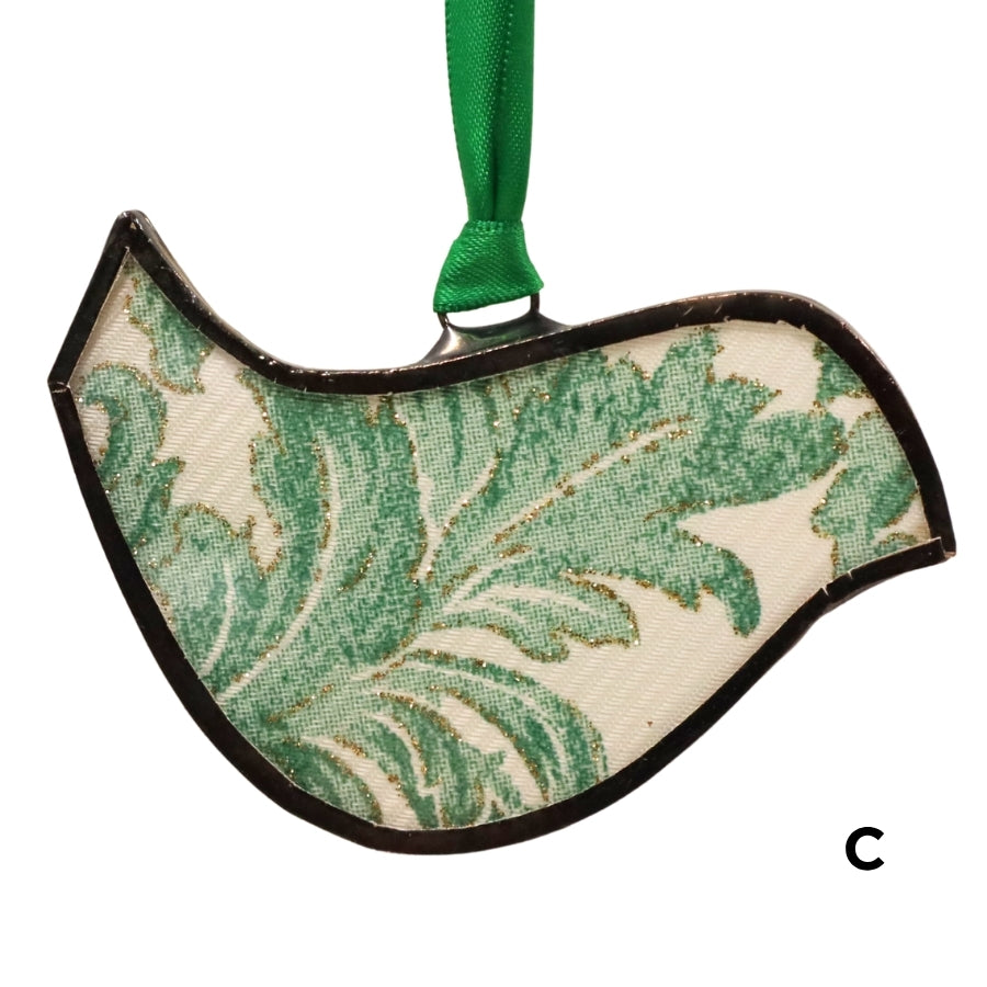 Glass Ornament - Birds