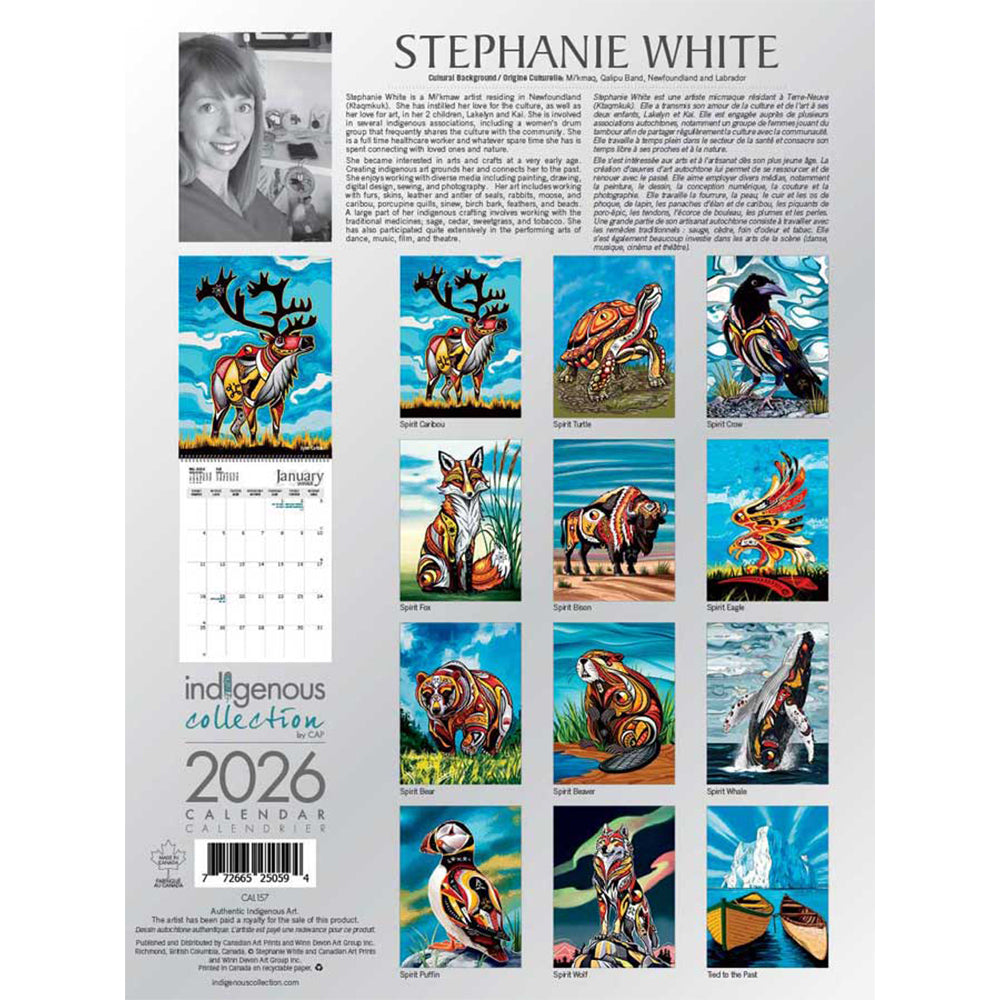 Stephanie White 2026 Calendar