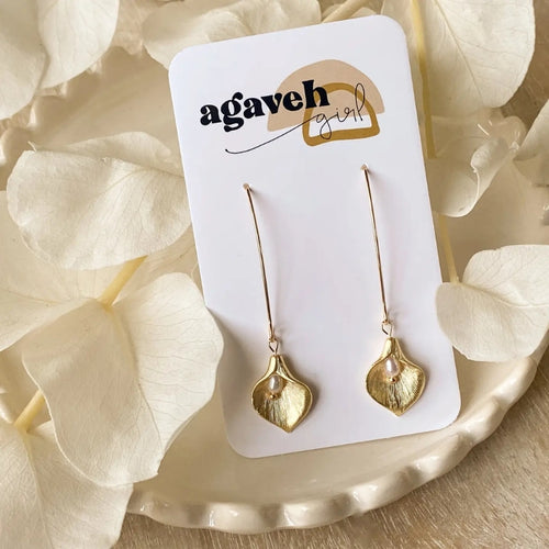 Boucles d'oreilles Calla