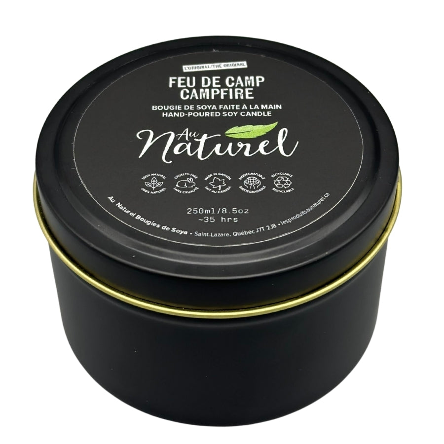 Camp Fire Candle - Tin
