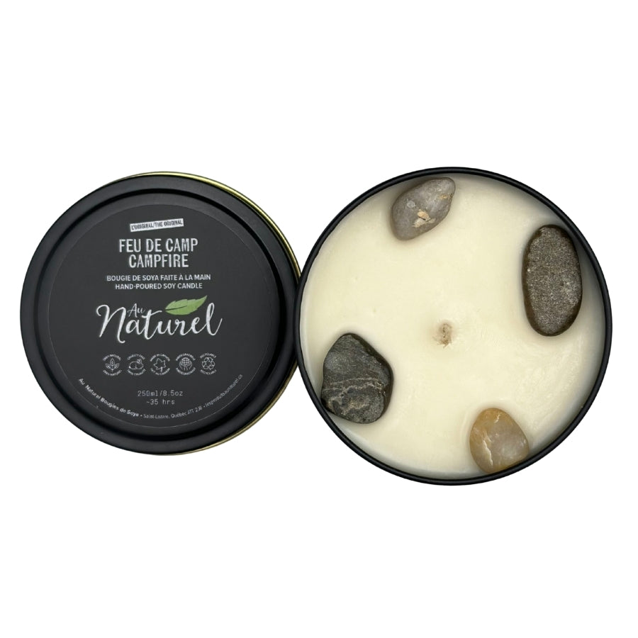 Camp Fire Candle - Tin