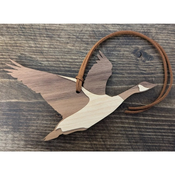 Canada Goose Wood Ornament