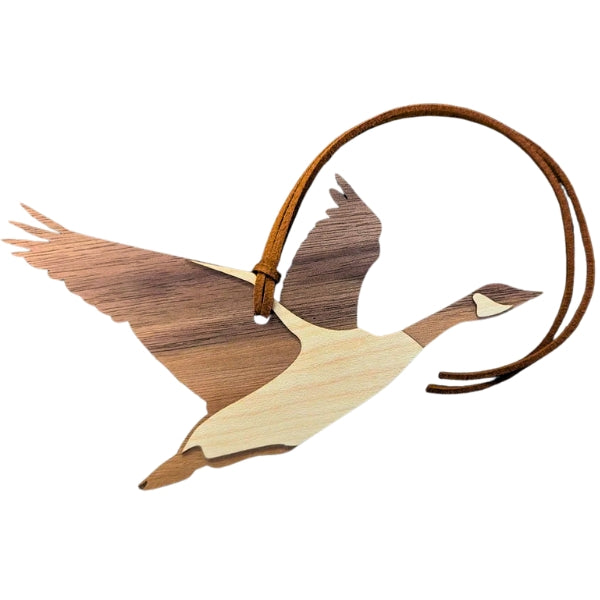 Canada Goose Wood Ornament