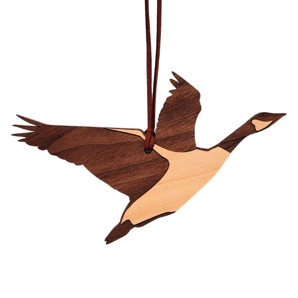 Canada Goose Wood Ornament