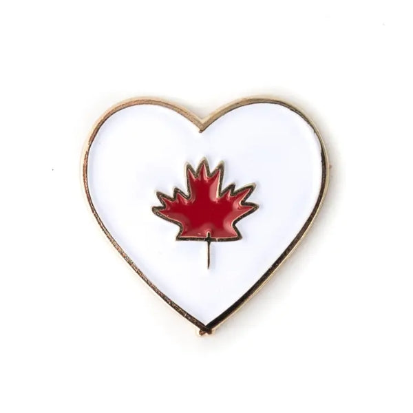 Canada Heart Enamel Pin