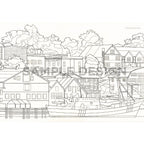 Canada to Colour Colouring Book