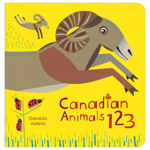 Canadian Animals 123 Board Book