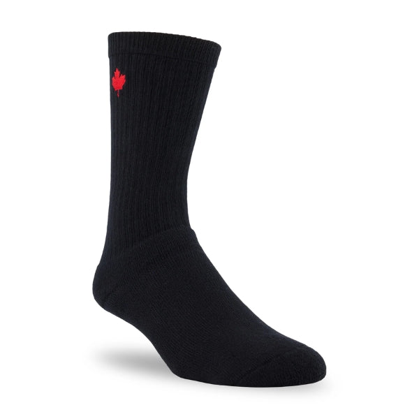 Canadian Maple Leaf Crew Socks