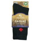 Canadian Maple Leaf Crew Socks
