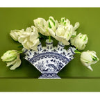 Festival canadien des tulipes - Kit de bricolage pour vase à fleurs en éventail de Delft