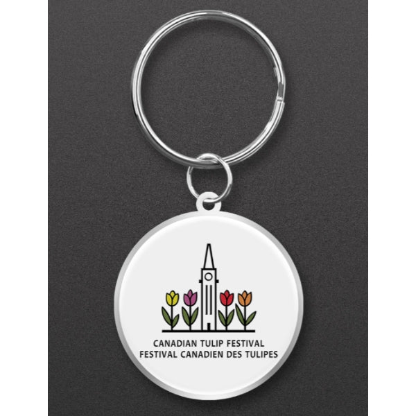 Canadian Tulip Festival Keychain