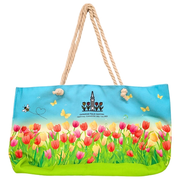 Canadian Tulip Festival Tote Bag