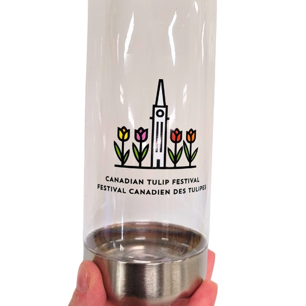 Bouteille d'eau du Festival canadien des tulipes