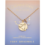 Stargazer Astrology Charm Necklace - Gold