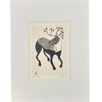 Caribou In Bloom Print (6" x 9"/11"x14")