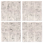 Sous-verres du quartier du centre-ville