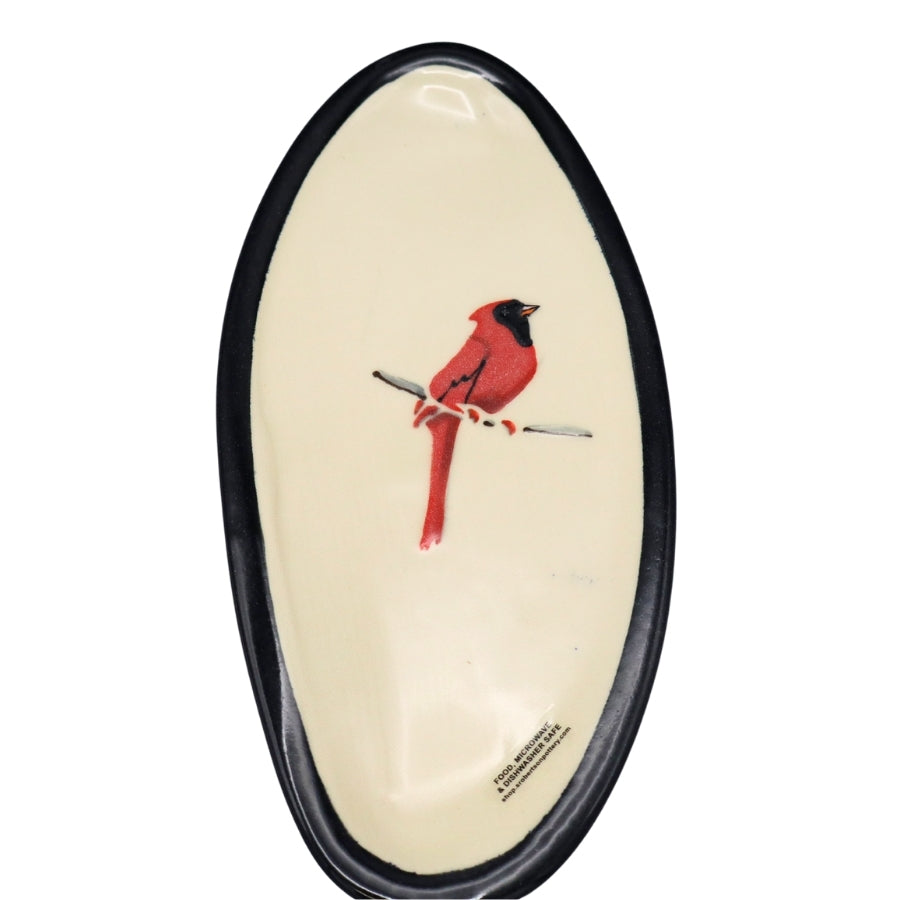 Ceramic Candy Dish - Cardinal