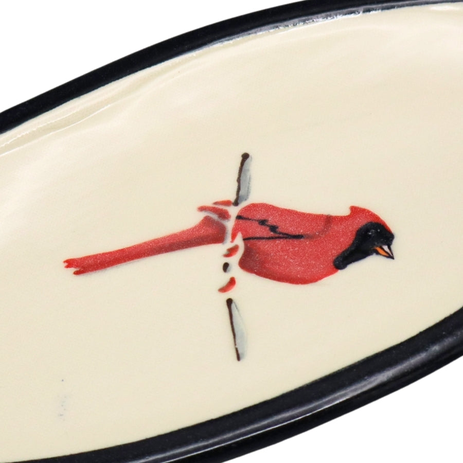 Ceramic Candy Dish - Cardinal