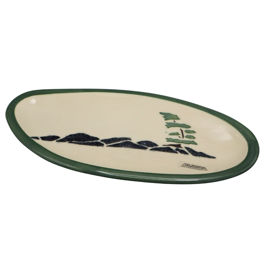 Ceramic Candy Dish - Windswept Pine