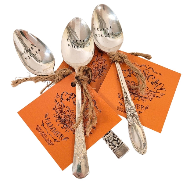 Stamped Vintage Spoon - Cereal Killer