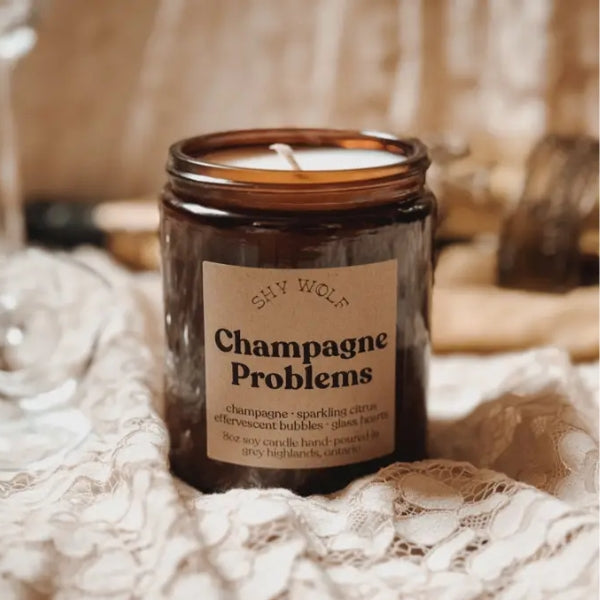 Champagne Problems Candle