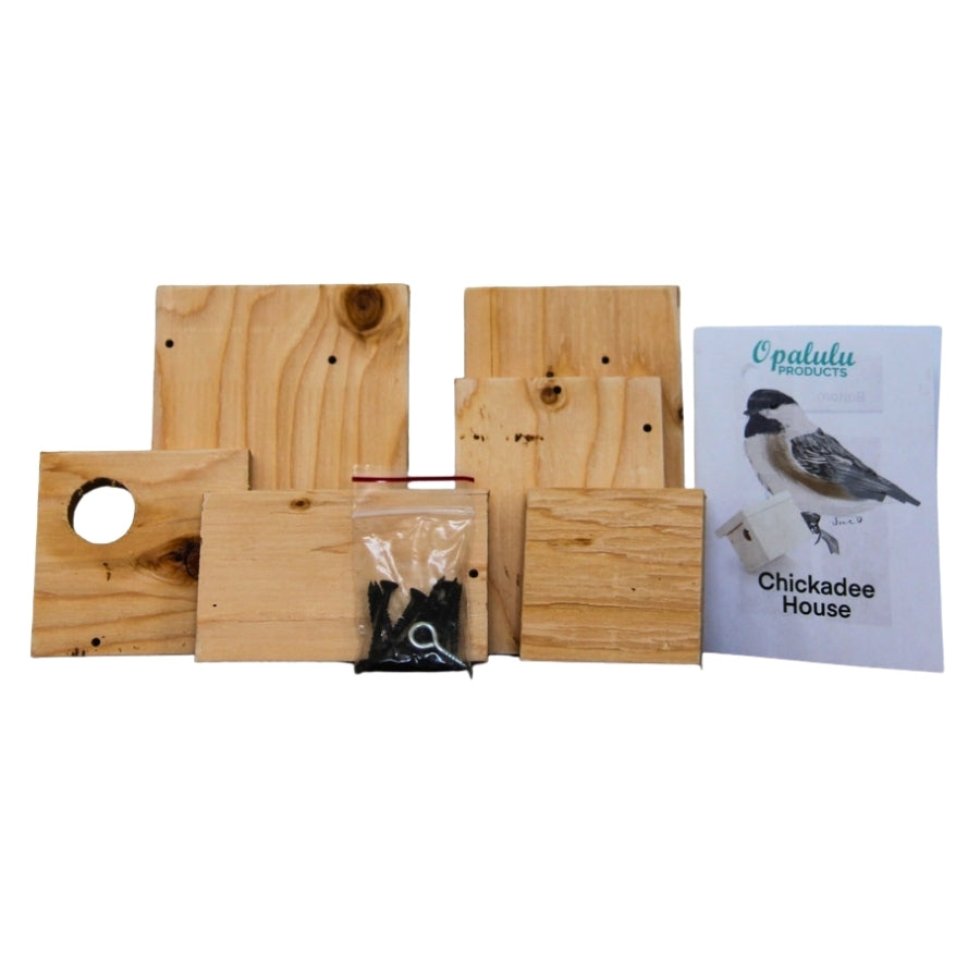 Chickadee Bird House - DIY Kit