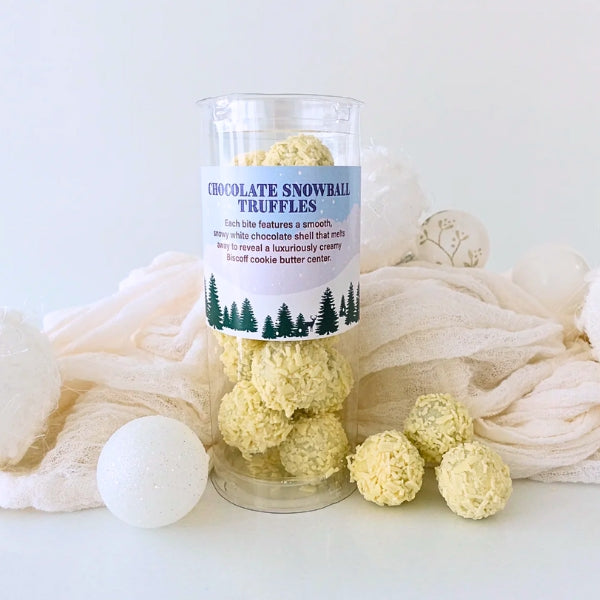 Chocolate Snowball Truffles