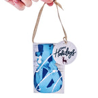 Chocolate Truffle Bar Ornament - Snowman