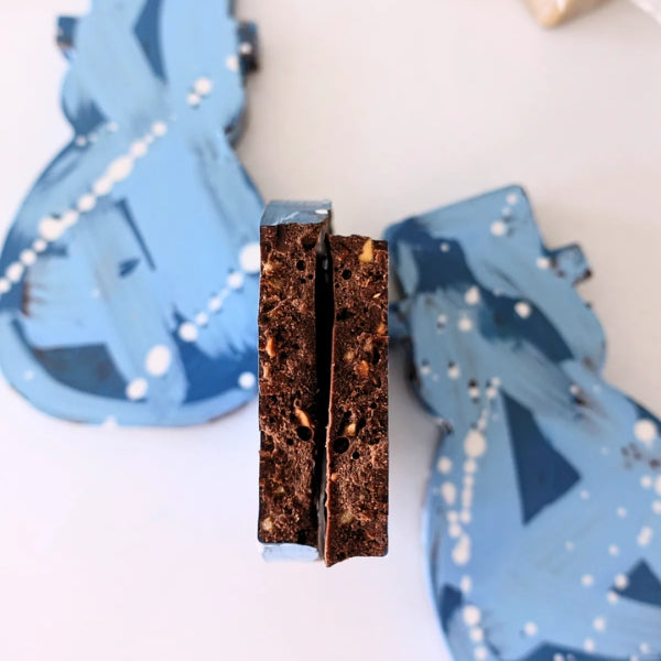 Chocolate Truffle Bar Ornament - Snowman