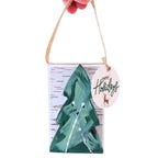 Chocolate Truffle Bar Ornament - Tree