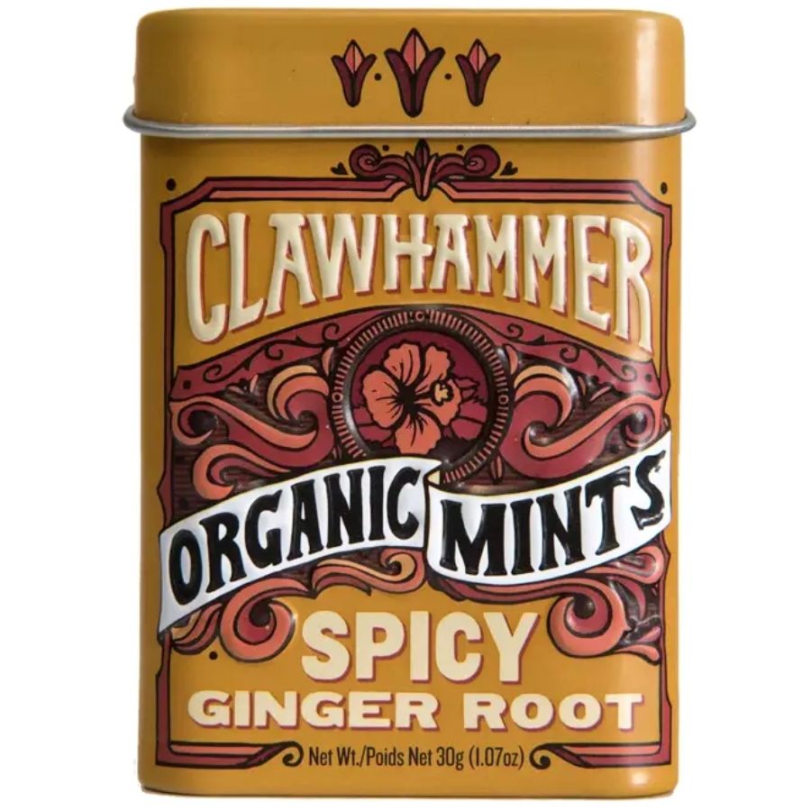 Clawhammer Organic Mints – Gingembre Épicé