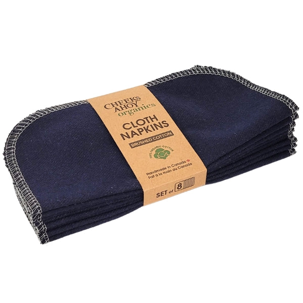 Organic Cotton Napkins - Blackberry