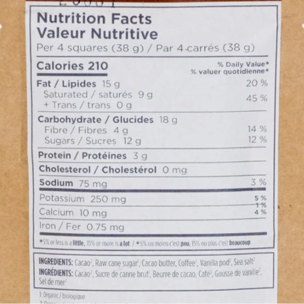 Coffee Crunch Chocolate Bar